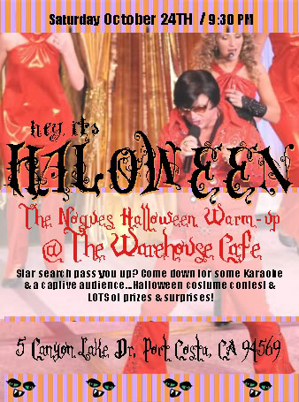 The Nogues Halloween Warm-up @ The Warehouse cafe*